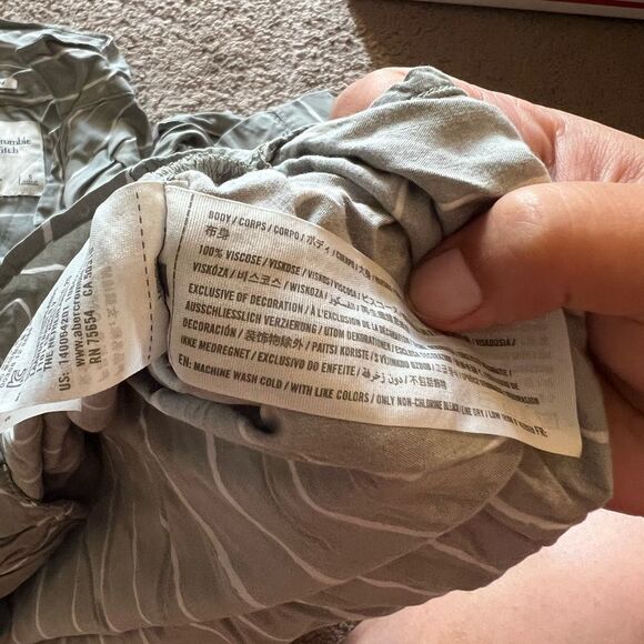 Abercrombie small button down striped - Picture 8 of 9